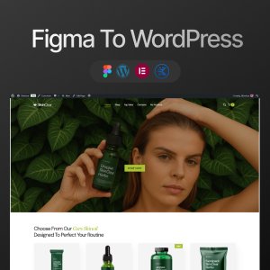 Skinclear website - WordPress templates