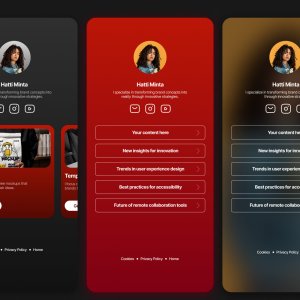 Link in Bio landing page