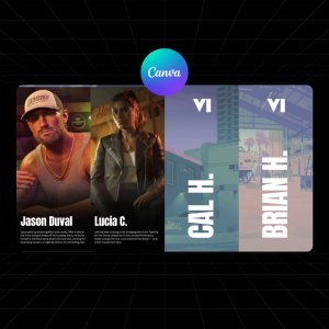 GTA - Canva template